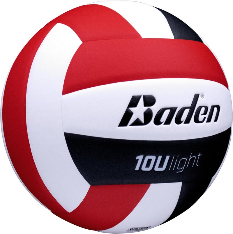Baden | 10U Light | Official Size, 2 oz Lighter Entry Level Youth Indoor Volleyball | PU Composite, Extra Foam Backing, Reduce Sting - Image 3